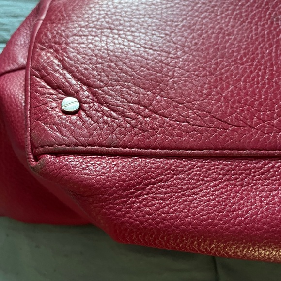 Tory Burch red leather tote bag - Picture 12 of 14